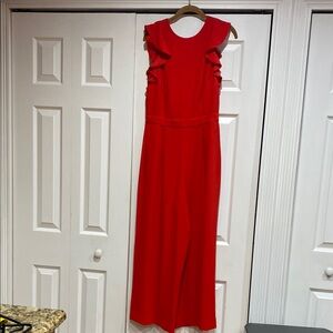 J. Crew Bold Red Dress